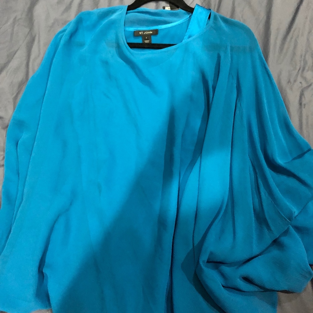 St. John's Blue Tank Top & Cover Size S